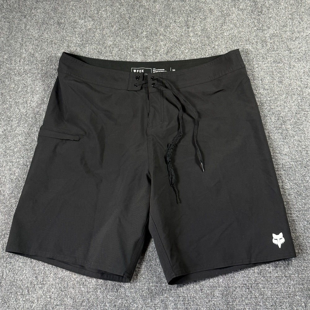 Fox Racing Overhead Boardshorts Men 36 Black Fox Logo Swim Surfing Summer